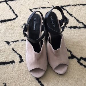 Color Block Mule Sandals